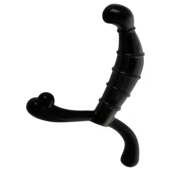 Addicted Toys - prostataka- og perineummassasjør (svart) - 11,3 cm