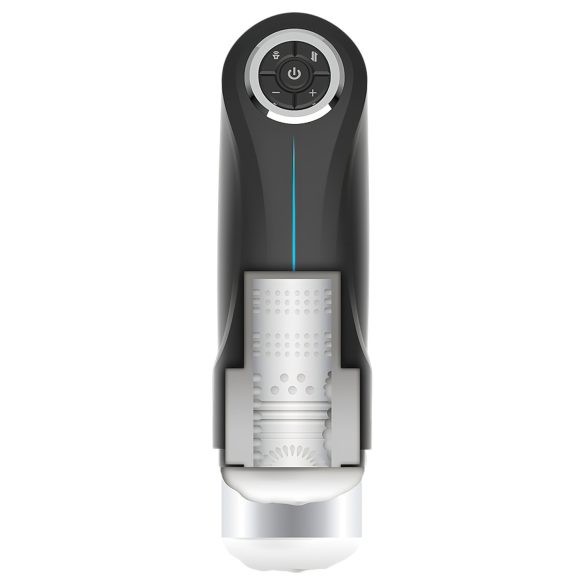 JamyJob - opp og ned, vibrerende masturbator (svart)