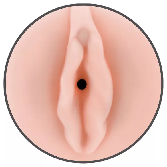 JamyJob - realistisk kunstig vagina i etui (svart-natur)