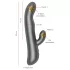 Oninder Oslo - app-styrt, roterende klitorisvibrator (svart)
