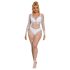 Subblime 952396 - glitrende jumpsuit med strass - (hvit) - S-L