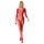 Subblime 952419 - glitrende jumpsuit med strass - (rød) - S-L
