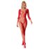 Subblime 952419 - glitrende jumpsuit med strass - (rød) - S-L