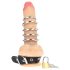 Kink - penisring med metallringer (svart)