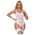 Subblime 954291 - kjede, gjennomsiktig bodysett - hvit (L-XL)