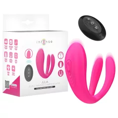   Intense Julia - G-punkt og klitorisstimulator vibrator (rosa)