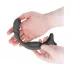 Addicted Toys - Analdildo med penis- og ballring (svart)