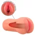 Intense First Time Erica - realistisk jomfruelig kunstig vagina‑masturbator (naturfarget)