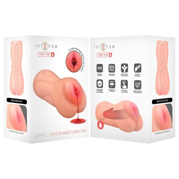 Intense First Time Sophie - livaktig jomfru onani-masturbator (natur)