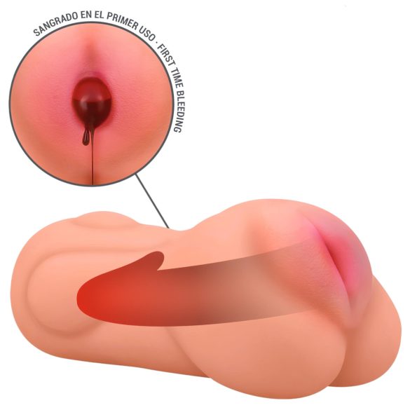 Intense First Time Sophie - livaktig jomfru onani-masturbator (natur)