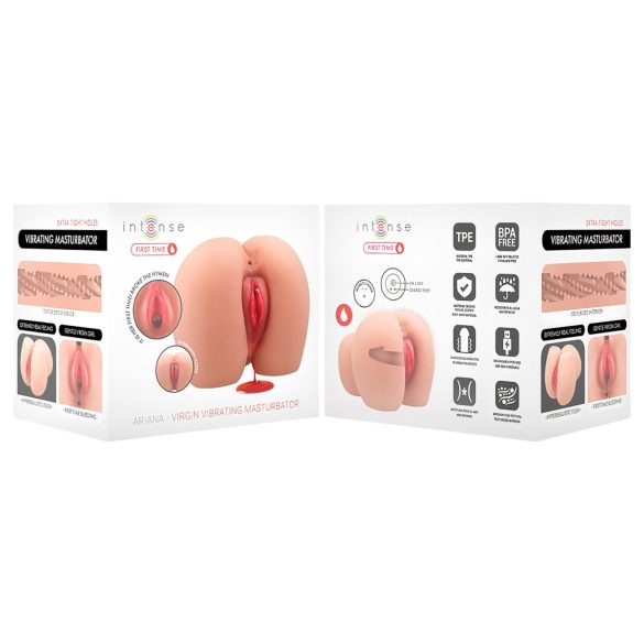 Intense First Time Ariana - naturtro, vibrerende jomfru masturbator (naturlig)