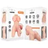 Intense Deep Touch Jesse - realistisk torso-masturbator (naturlig)