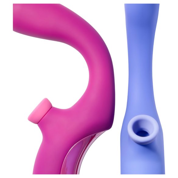 Platanomelón Momba – luftbølgevibrator for klitoris og G-punkt (rød)