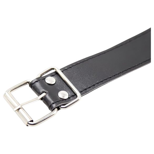 Latetobed - åpen munnknebel (svart)