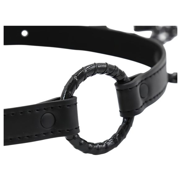 INTOYOU - munnbit med brystklype (svart)