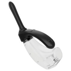 Afterdark - automatisk, vibrerende analrens (gjennomsiktig)