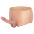 INTOYOU - justerbar realistisk strap-on dildo (naturlig)