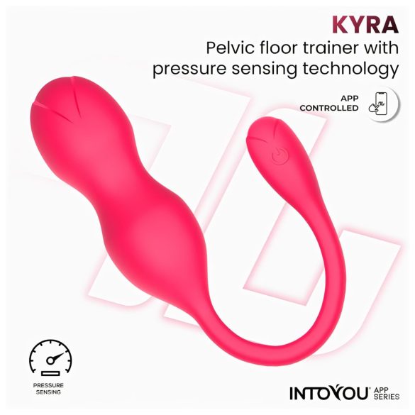 INTOYOU Kyra Smart Vibrerende Kegel Duo (rosa)