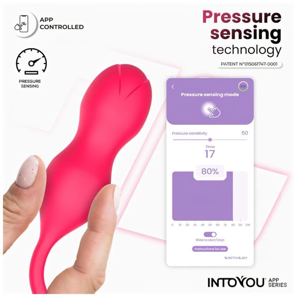 INTOYOU Kyra Smart Vibrerende Kegel Duo (rosa)