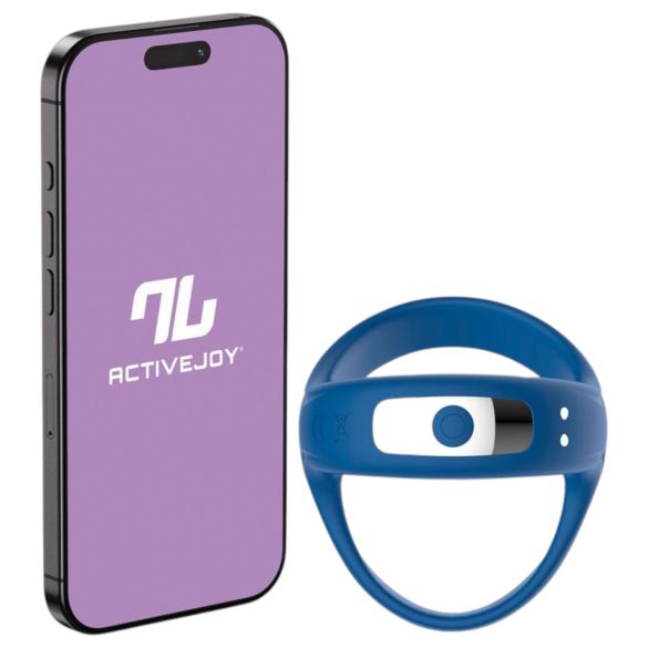 INTOYOU - smart vibrasjonsring for penis og testikler (blå)