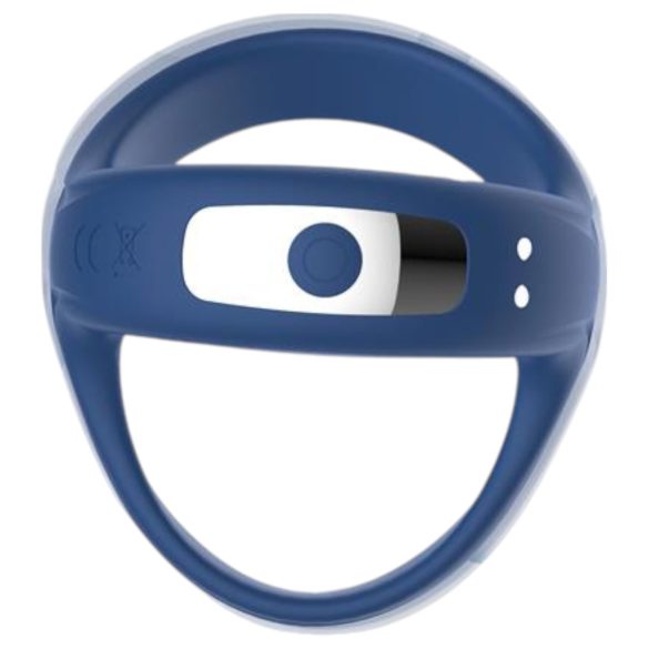 INTOYOU - smart vibrasjonsring for penis og testikler (blå)