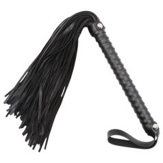 Latetobed - strukturert pisk - svart (48cm) Latetobed - strukturert pisk - svart (48cm)