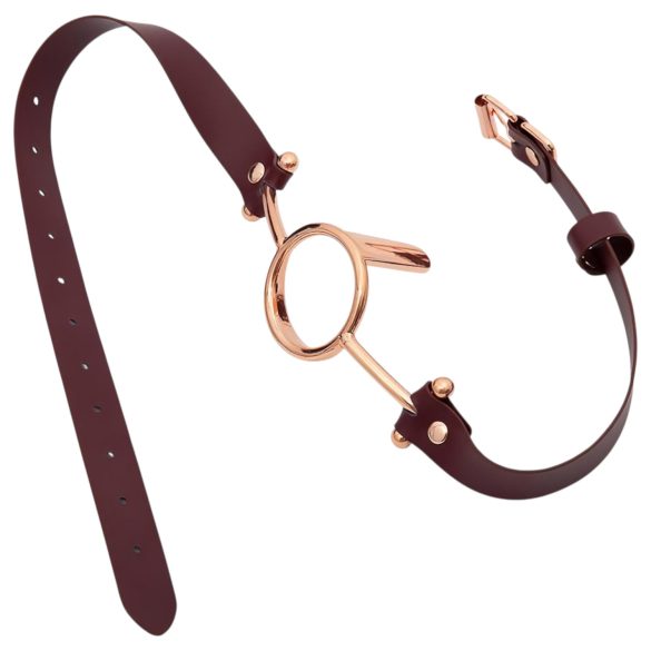 Latetobed - ringmunnstykke (brun)