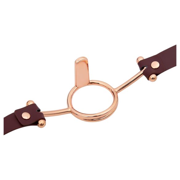 Latetobed - ringmunnstykke (brun)