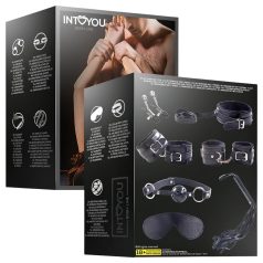 INTOYOU - BDSM nybegynner sett - 7 deler (svart)