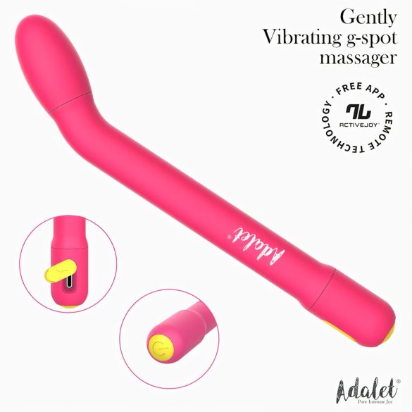 Adalet Gently - smart G-punkt og prostata vibrator (rosa)