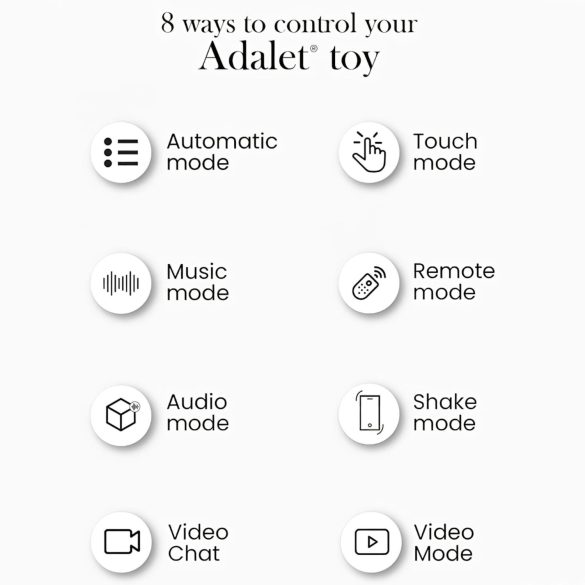 Adalet Gently - smart G-punkt og prostata vibrator (rosa)