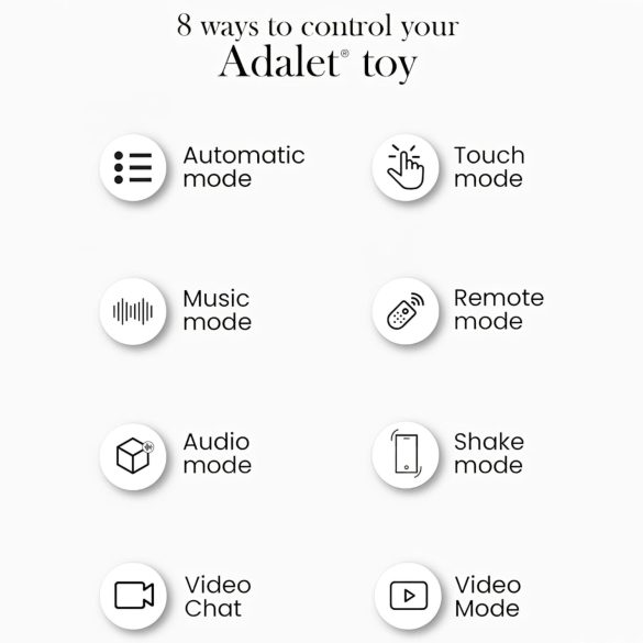 Adalet Gently - smart G-punkt og prostata vibrator (lilla)