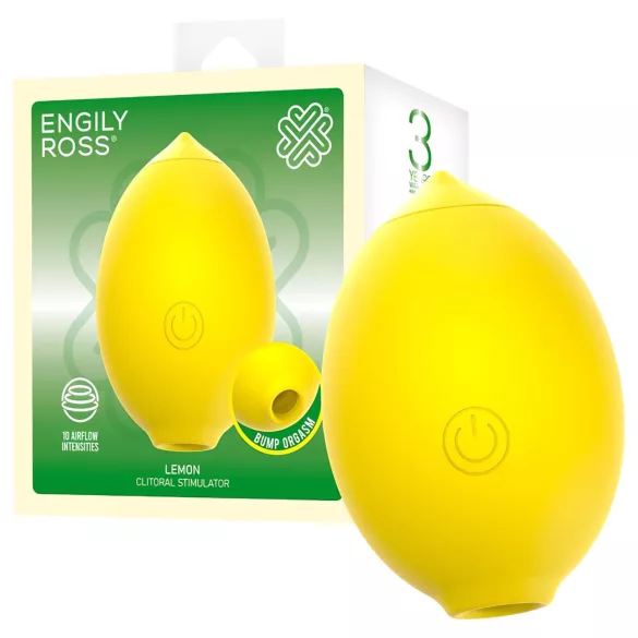 Engily Ross Lemon - sitronbølget klitorisstimulator (gul)