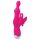 Evolved - perlevibrator med klitorisbøyle (rosa)