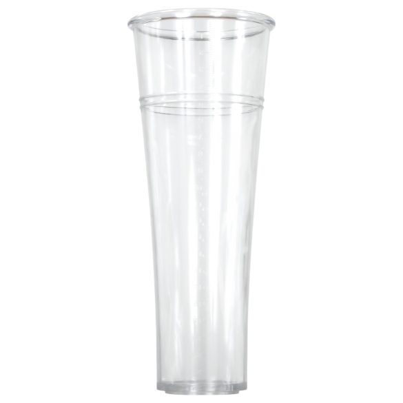 Zero Tolerance - Oppladbar vibrerende og sugende masturbator (gjennomsiktig)