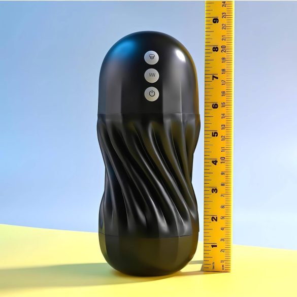 Playboy Solo Stroker - Luksus sugemasturbator (svart)