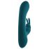 Playboy Rabbit - oppladbar klitorisvibrator, vanntett (turkis)