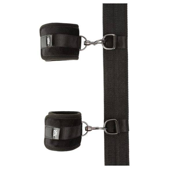 Sei Mio - spredestang med håndjern (svart)