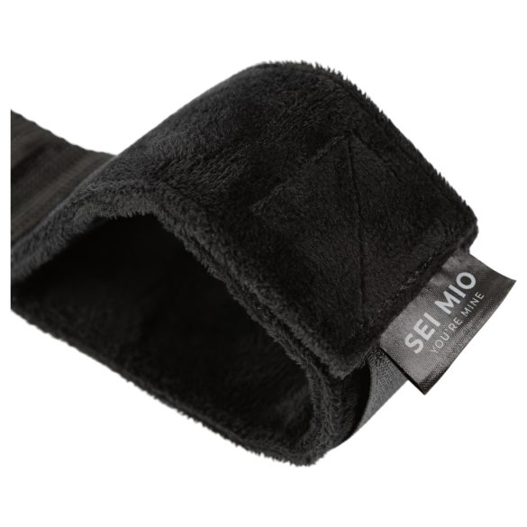 Sei Mio - spredestang med håndjern (svart)