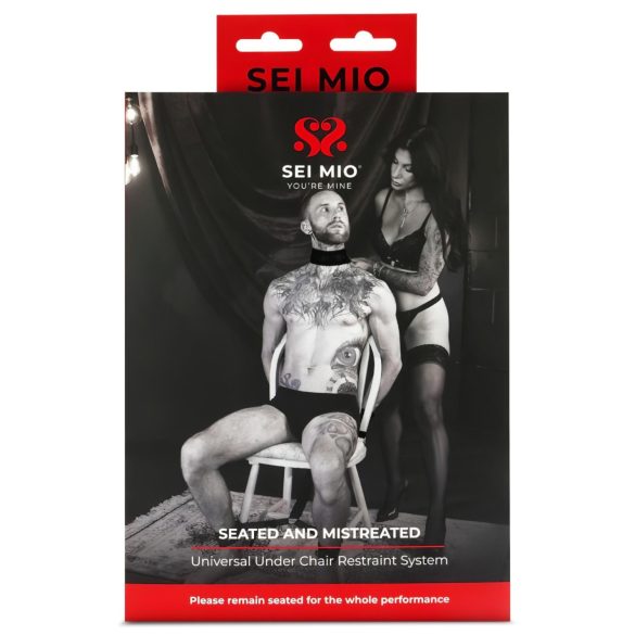 Sei Mio - stolstropp (svart)