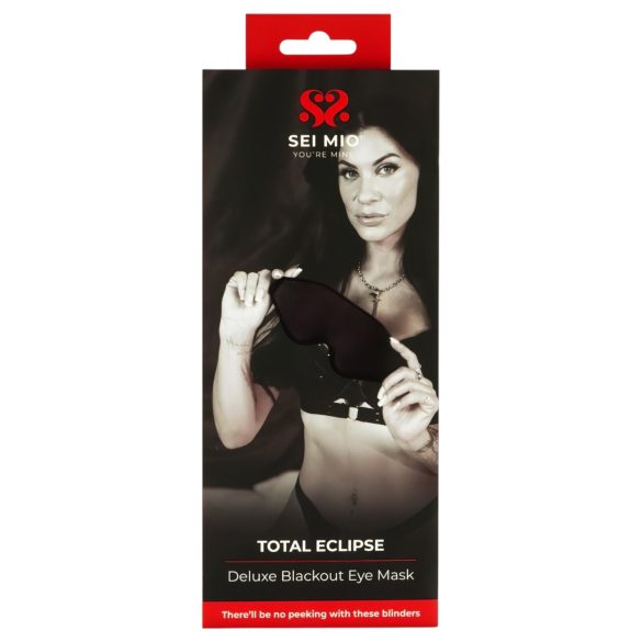 Sei Mio - Total Eclipse øyemaske (svart)
