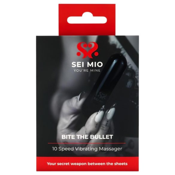 Sei Mio - mini-vibrator (svart)