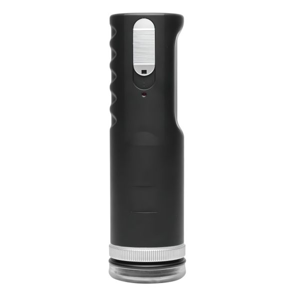 Master-Bot - Opp-og-ned bevegelig, myk piggete munn masturbator (svart)