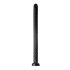 Hosed Spiral Analslange 19 - sugekopps dildo (svart)