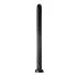 Hosed Spiral Analslange 19 - sugekopps dildo (svart)