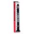Hosed Swirl Tchick Anal Snake 18 - svart analdildo
