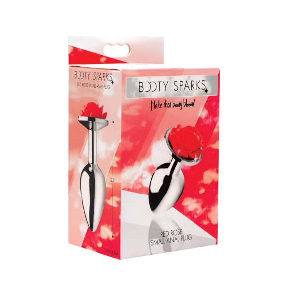 Booty Sparks - Rose analkule (sølv)