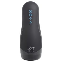   Lovebotz Auto Milker - vanntett suge-vibrerende masturbator (svart)