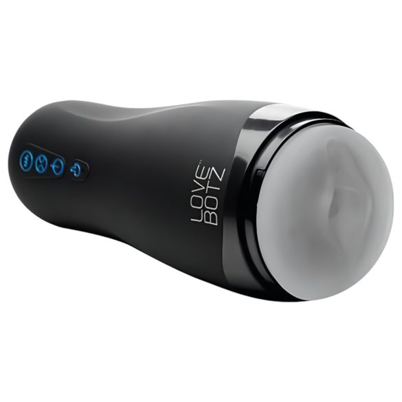 Lovebotz Auto Milker - vanntett suge-vibrerende masturbator (svart)