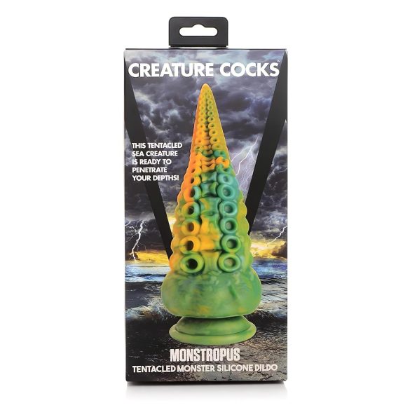 Creature Cocks Monstropus-dildo - 22cm (gul)